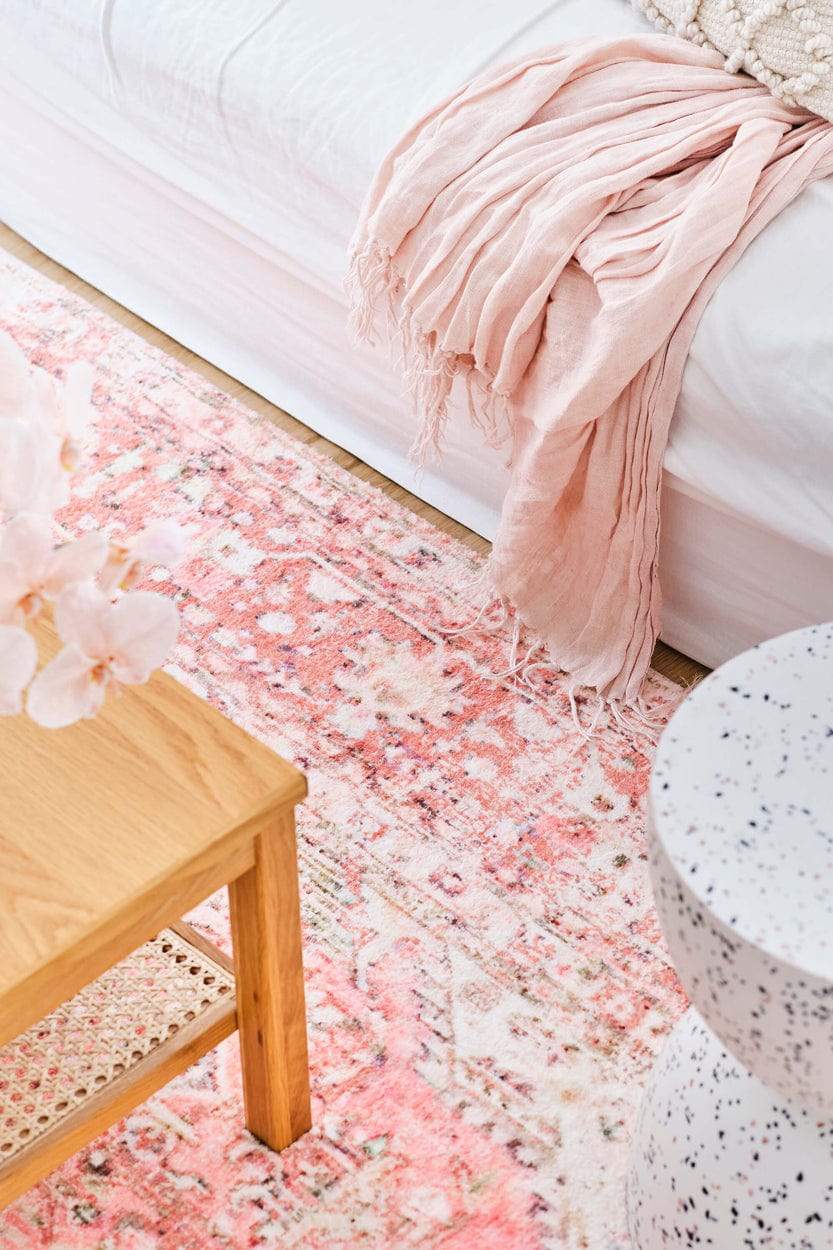 beatrice peach transitional washable rug beatrice peach transitional washable rug