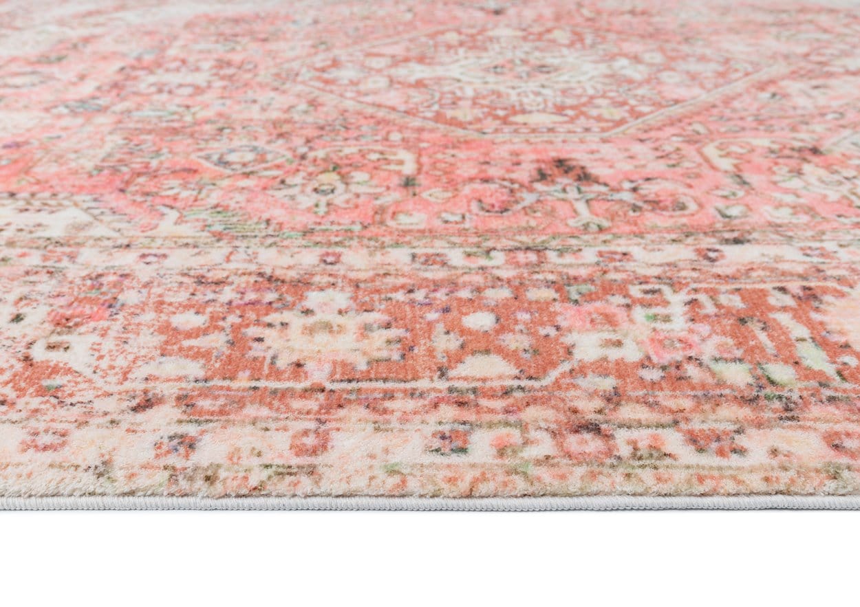 beatrice peach transitional washable rug beatrice peach transitional washable rug