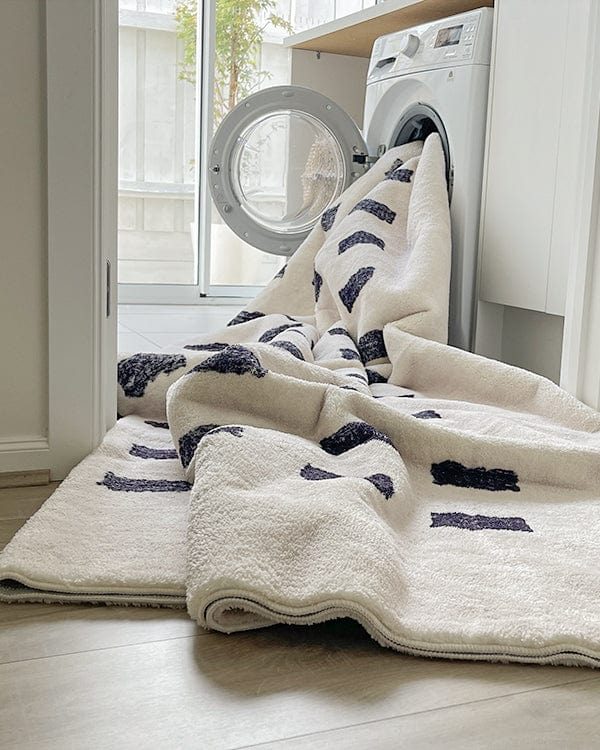 taber cream and black rectangles washable rug taber cream and black rectangles washable rug