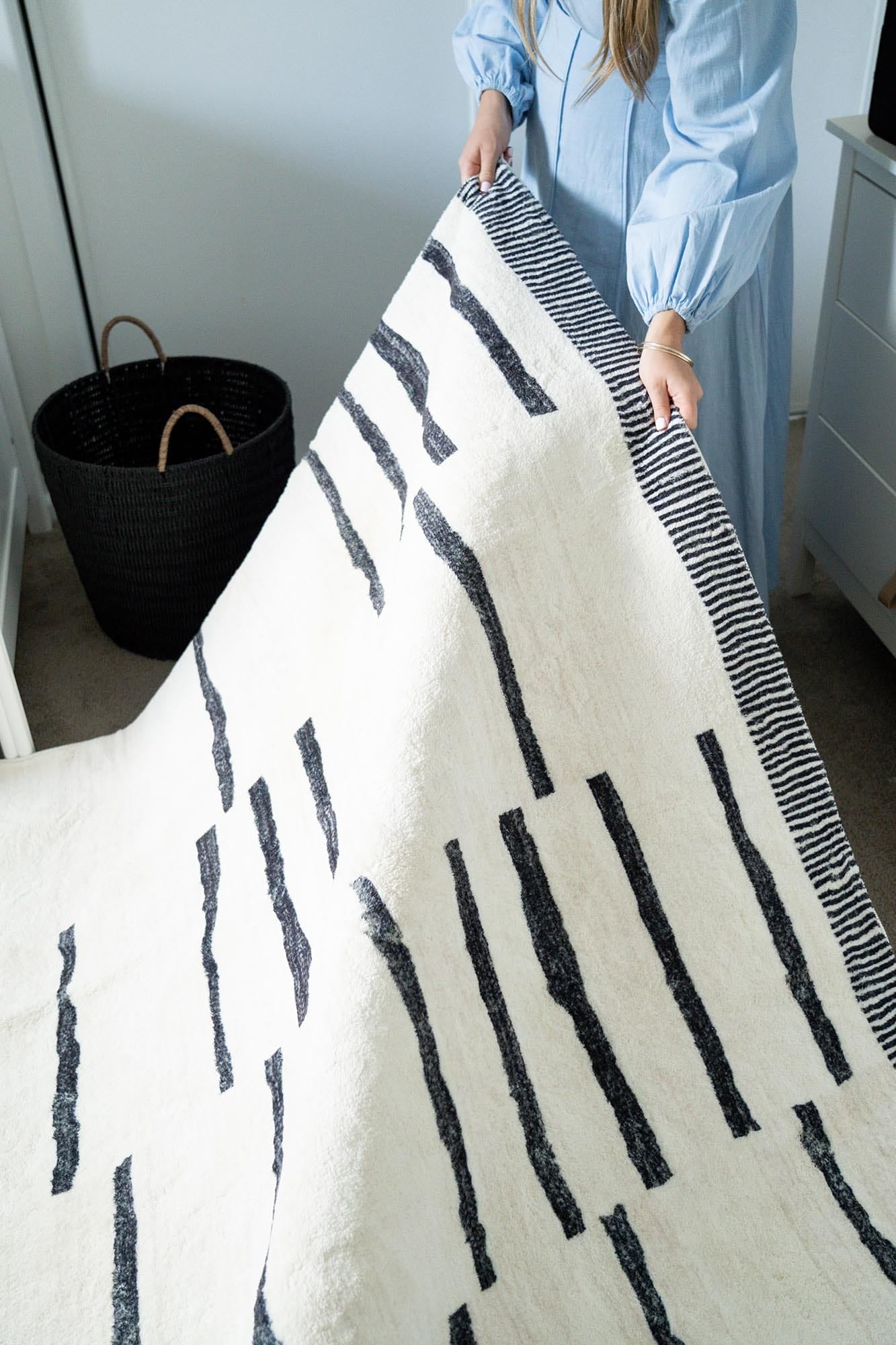 vesper black and ivory tribal washable rug vesper black and ivory tribal washable rug
