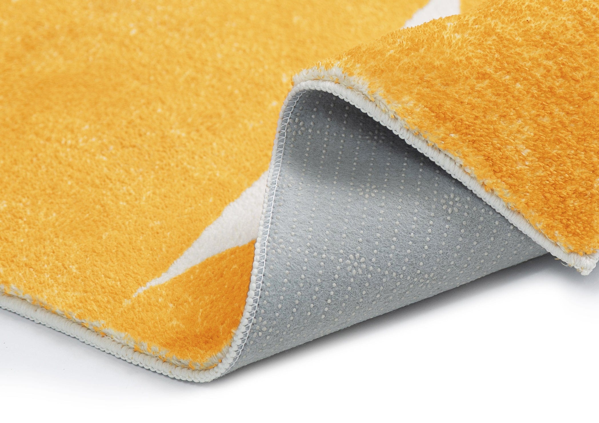 zaki yellow and ivory geometric washable rug zaki yellow and ivory geometric washable rug